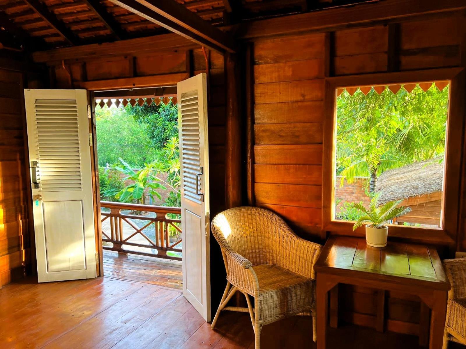 The Little Vegan Homestay Phumi Banteay Srei Eksteriør billede