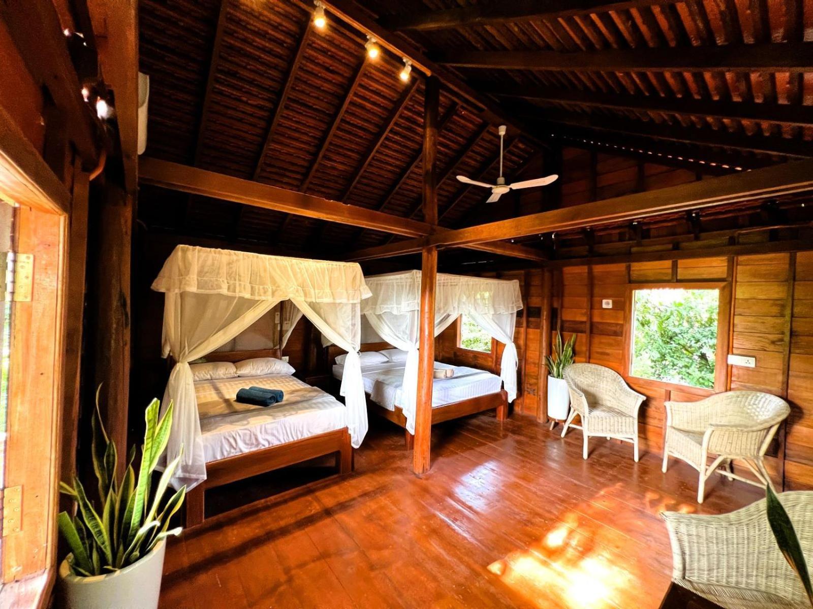 The Little Vegan Homestay Phumi Banteay Srei Eksteriør billede