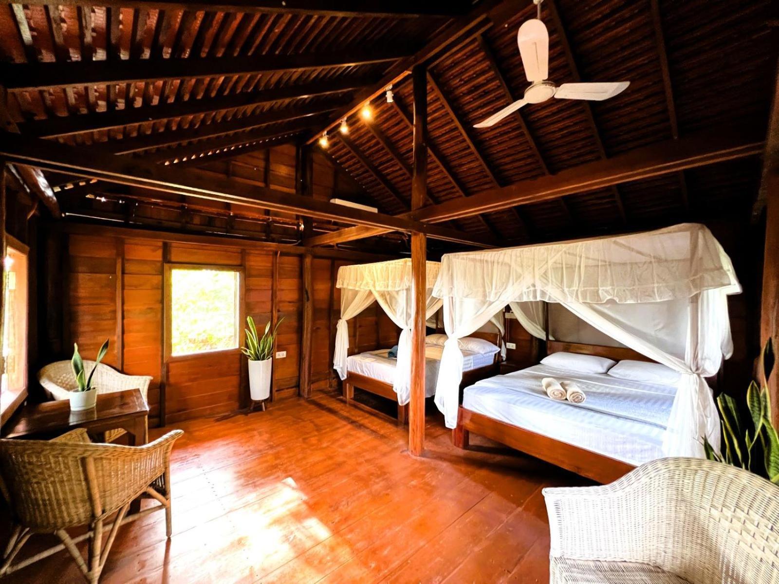 The Little Vegan Homestay Phumi Banteay Srei Eksteriør billede